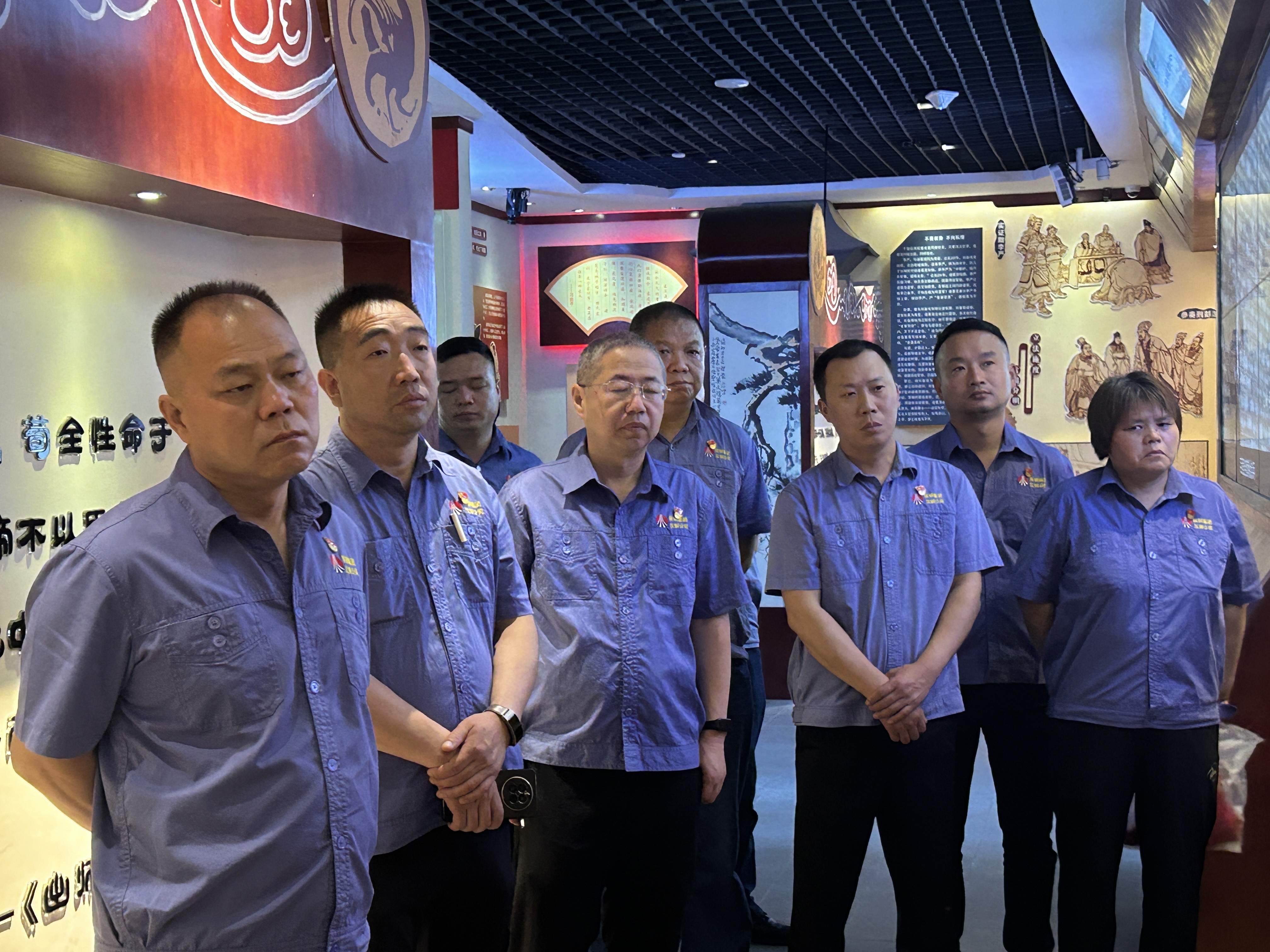 物流中心开展特色主题党日活动：走进勉县武侯祠诸葛文化廉政展厅