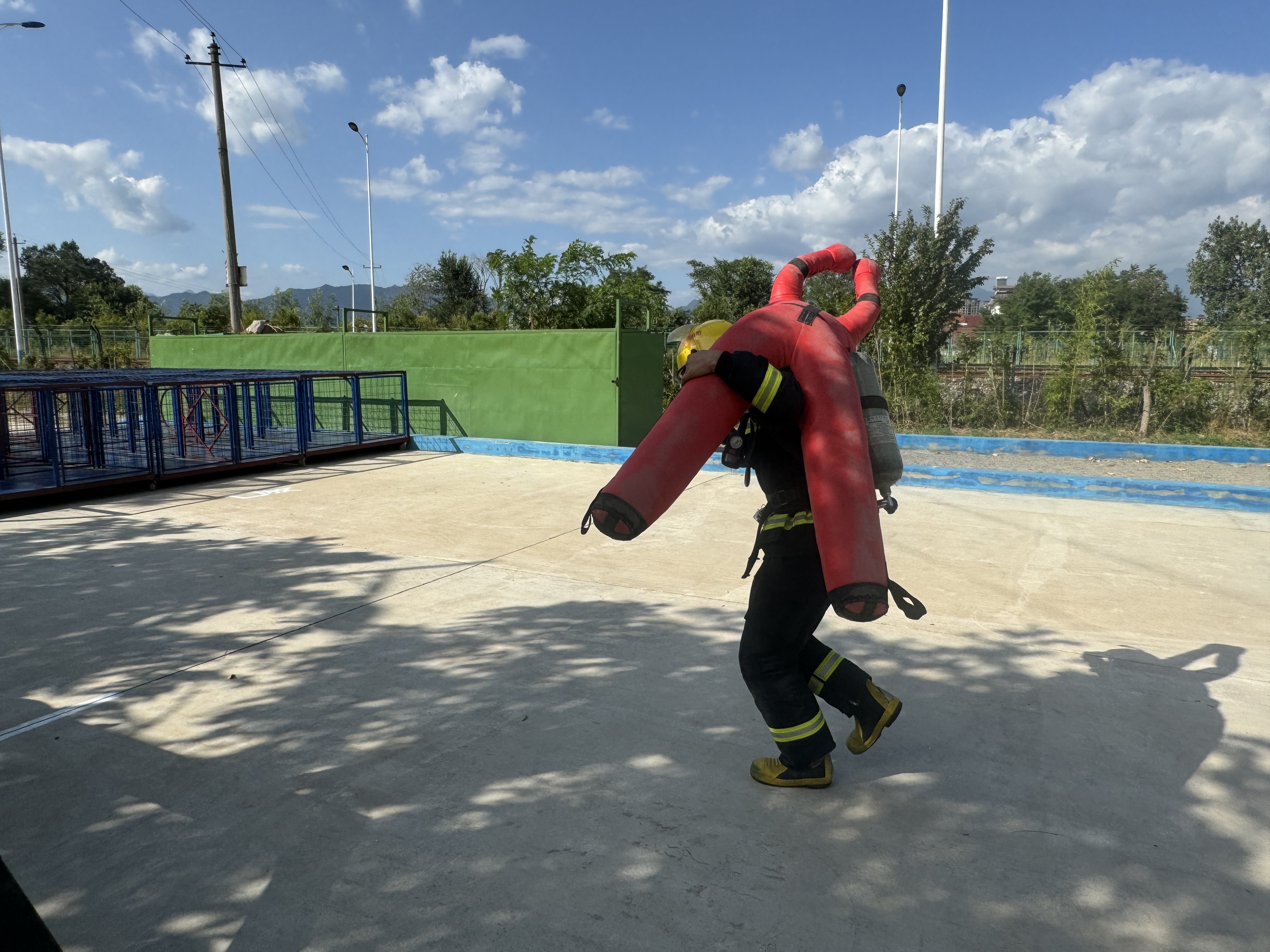 全力备战，展汉钢公司应急救援风采 ——汉钢公司专职应急救援大队积极备战全省比武