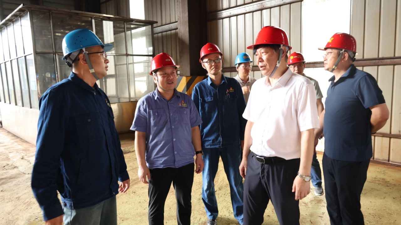 刘捷一行到公司进行座谈交流 刘捷一行到公司进行座谈交流