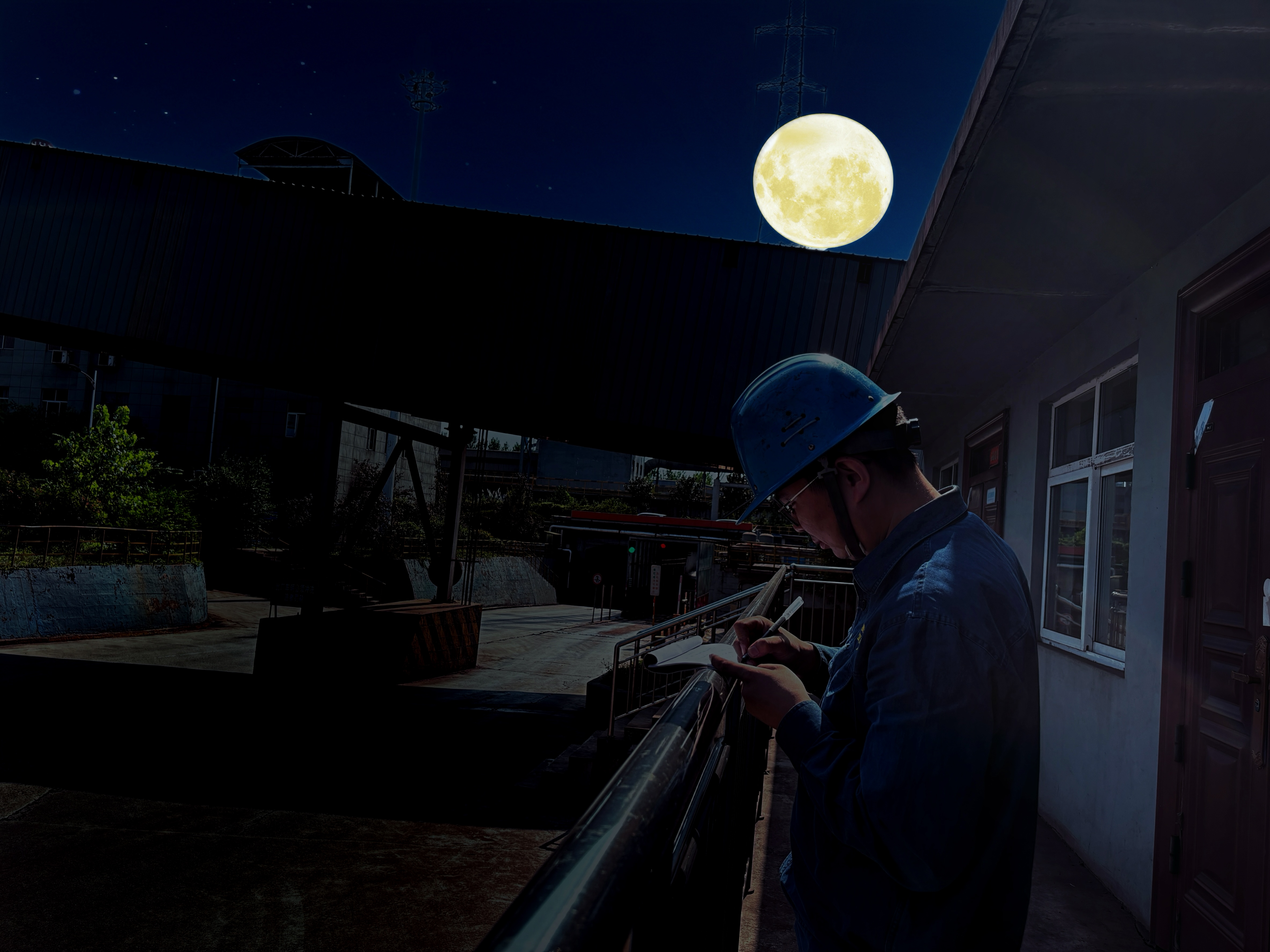 这个中秋！岗位花式赏月太惊艳