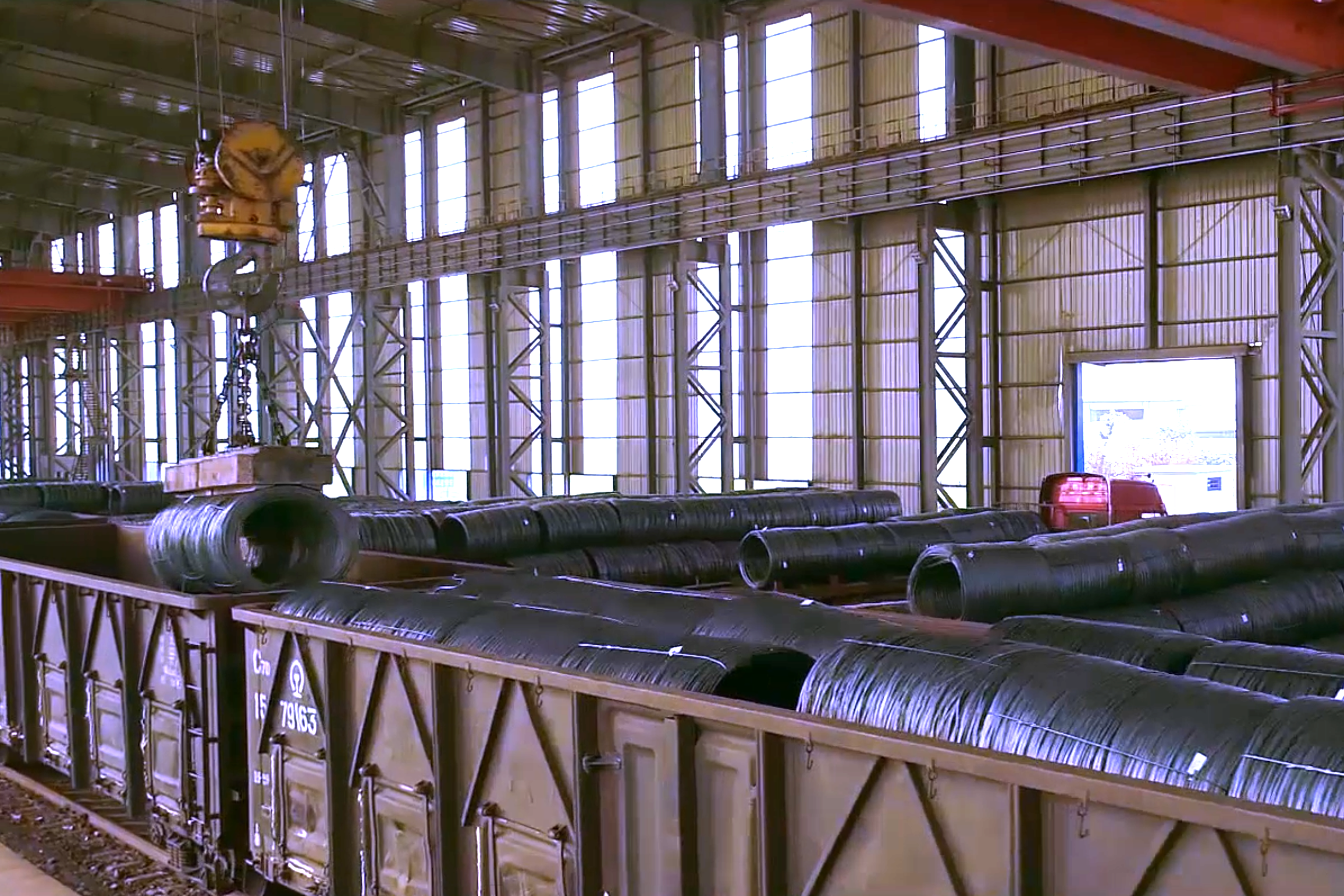 汉钢公司拉丝材产品首次出口海外