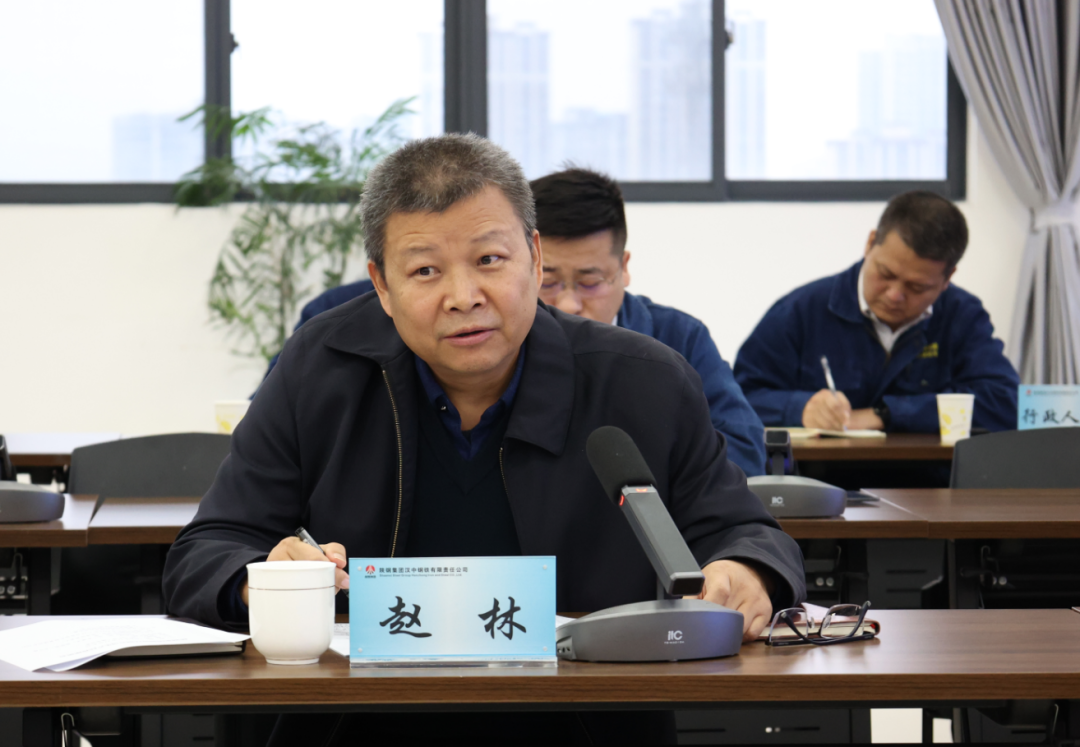 许晓增到汉钢公司调研生产经营工作