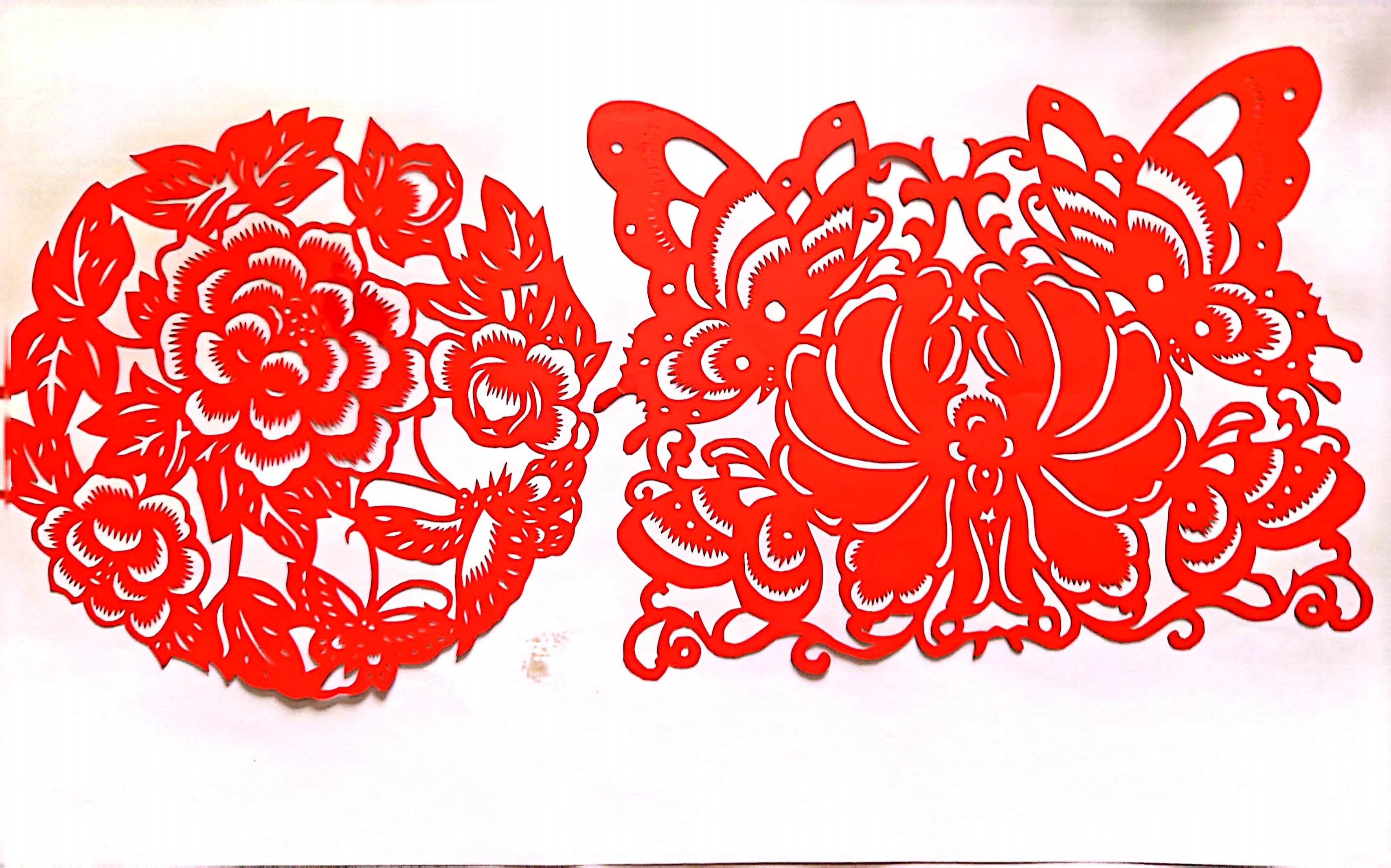 迎新年，接福运 一起“剪”出年味