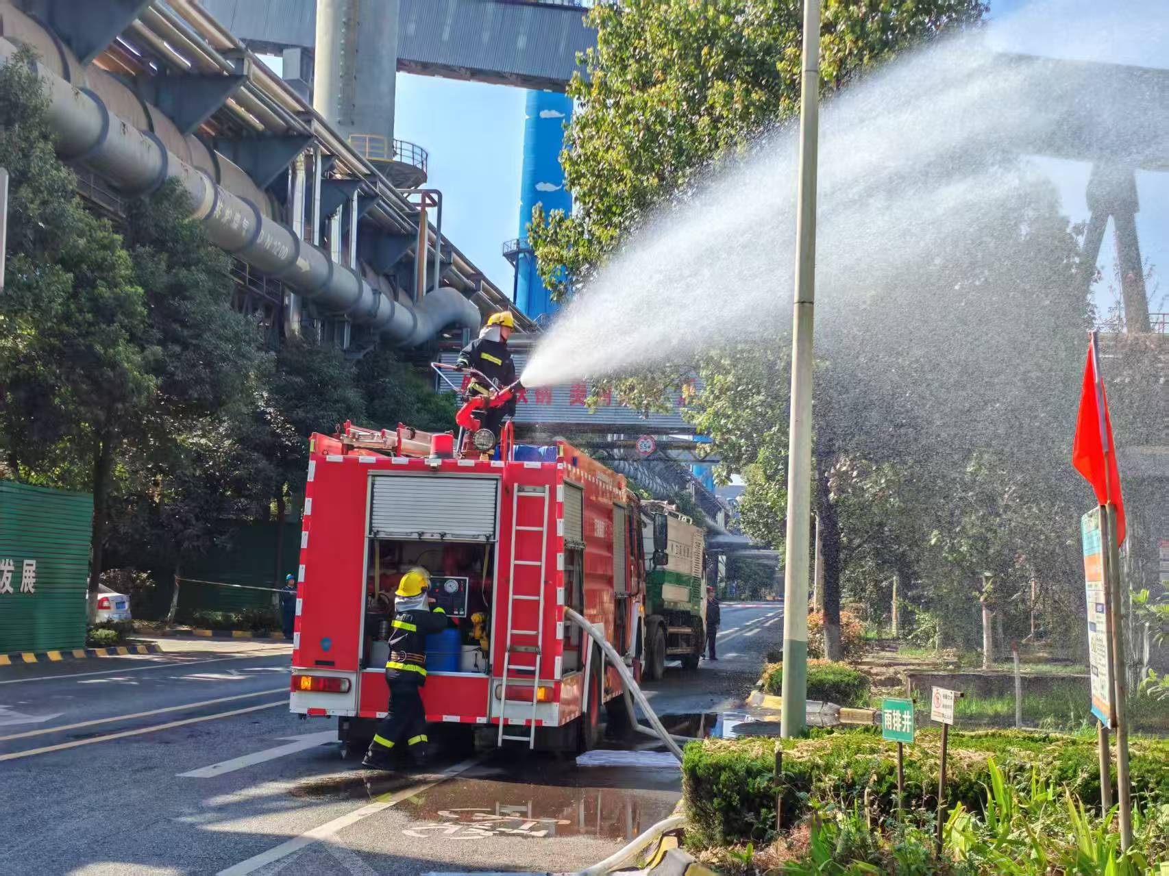 以练为战 防患未“燃” --公司开展粉尘爆炸事故应急演练