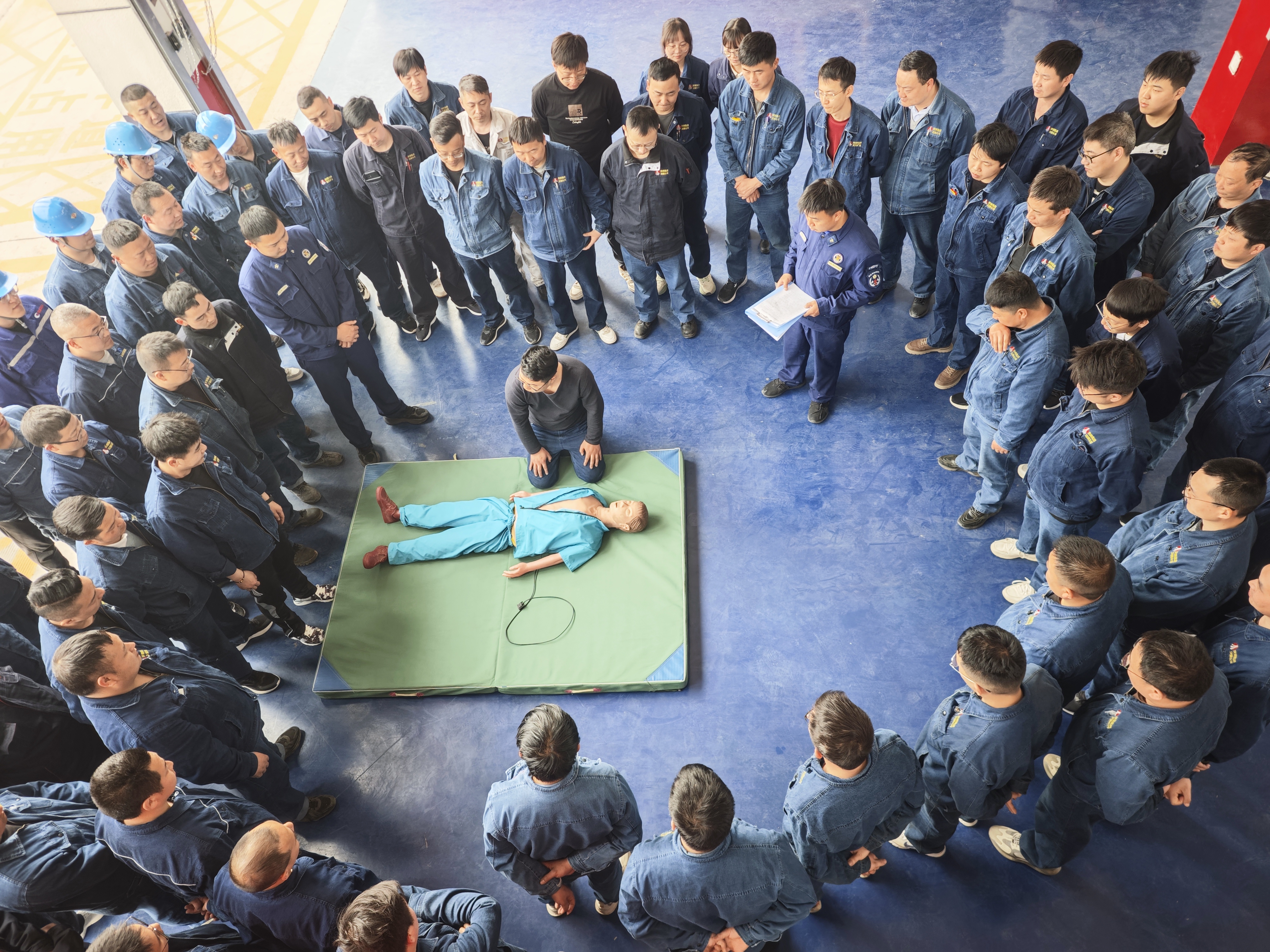 春日砺剑淬练汉钢精兵——公司开展兼职应急救援队伍轮训 春日砺剑淬练汉钢精兵——公司开展兼职应急救援队伍轮训