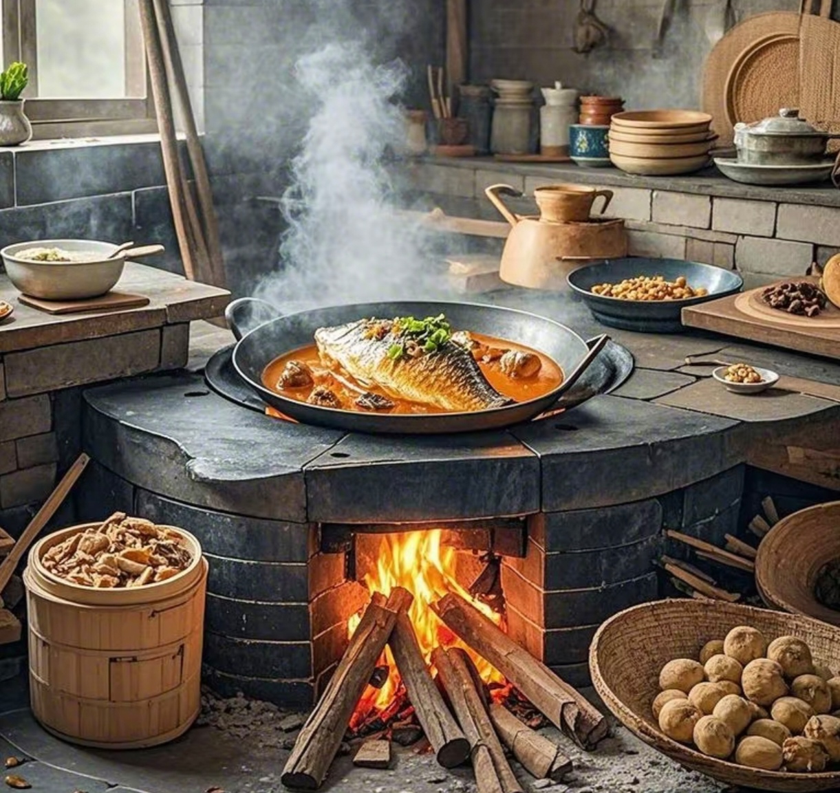 熄灭的灰灶 藏着永不冷掉的甜 熄灭的灰灶 藏着永不冷掉的甜