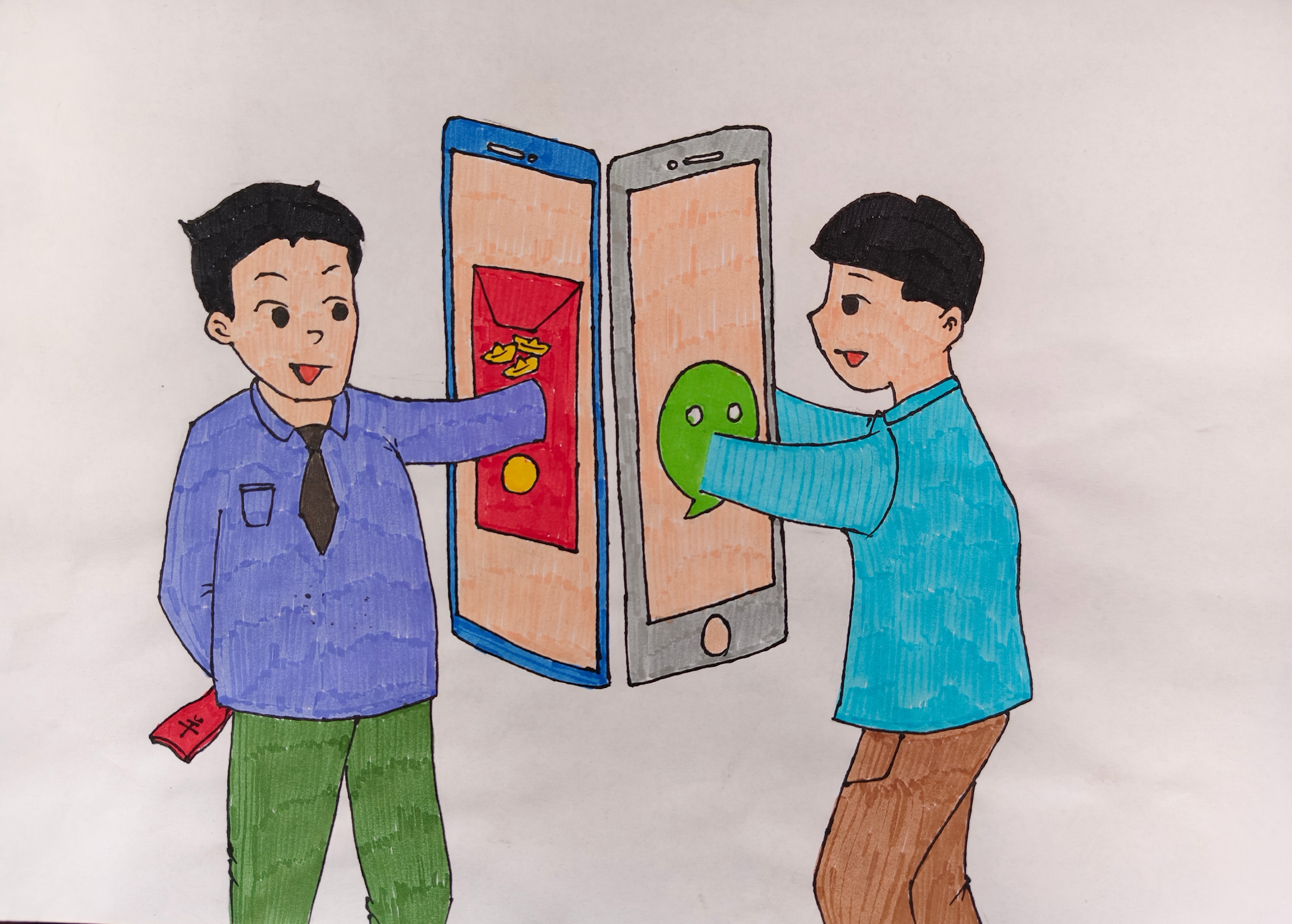 以画为镜，照廉洁风险