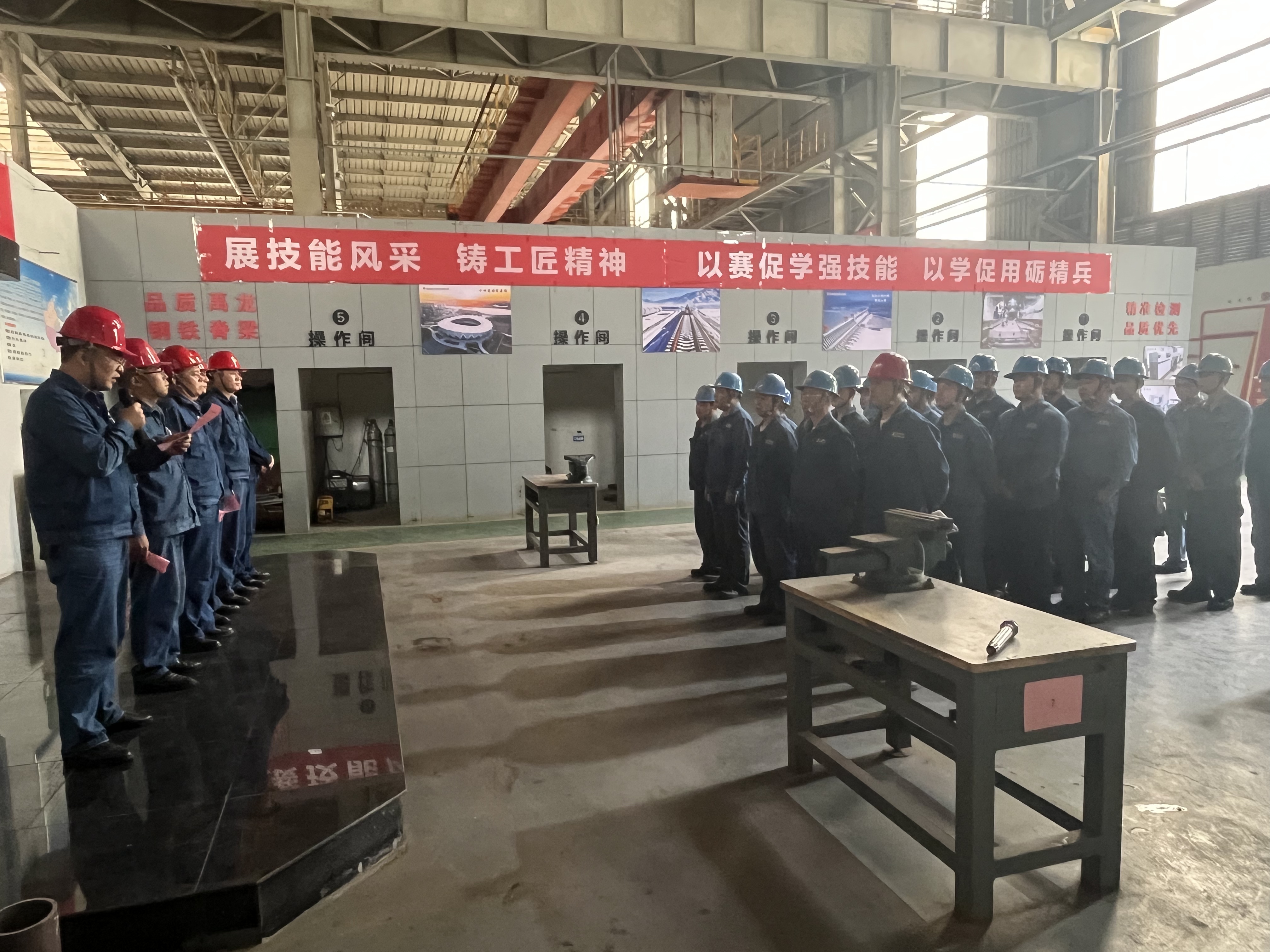 焊花凝匠心 钳功筑根基 汉钢技能人才的“接力棒”这样传！