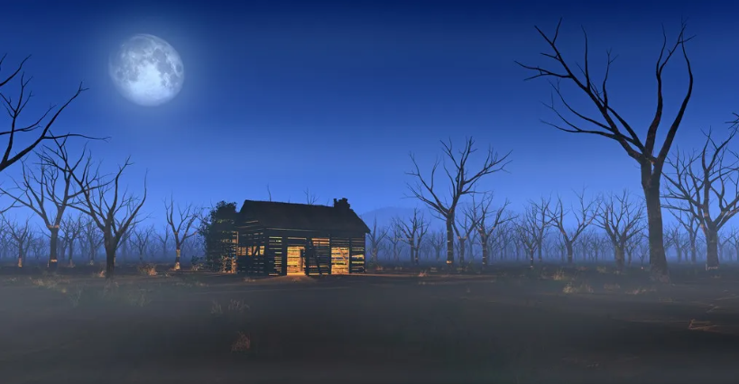 月下村庄 月下村庄