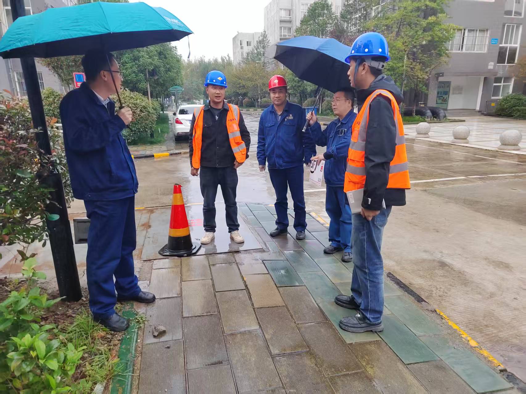 高效衔接显担当 文明施工暖民心 高效衔接显担当 文明施工暖民心