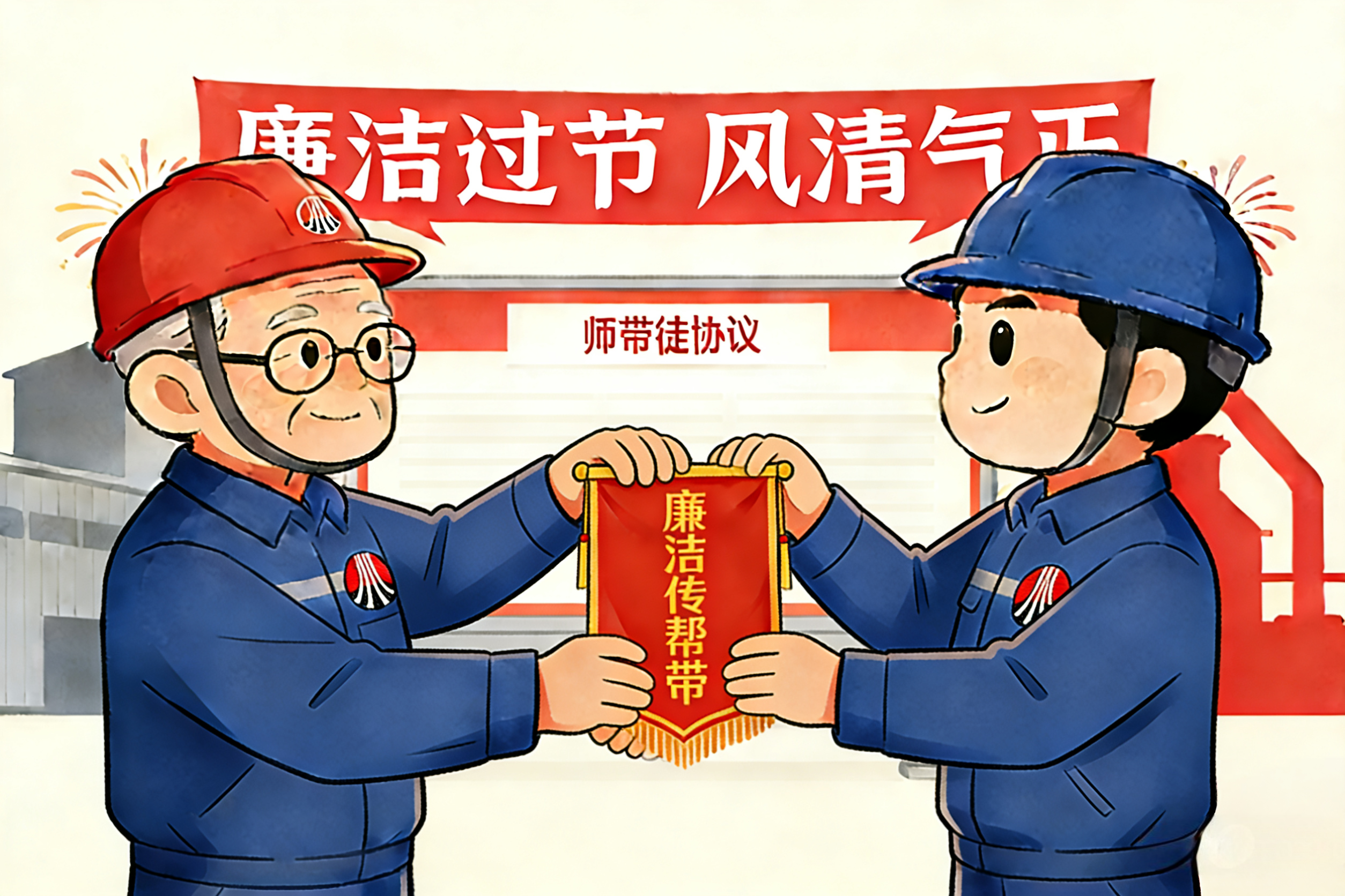 淬钢亦淬廉 元旦伴廉行