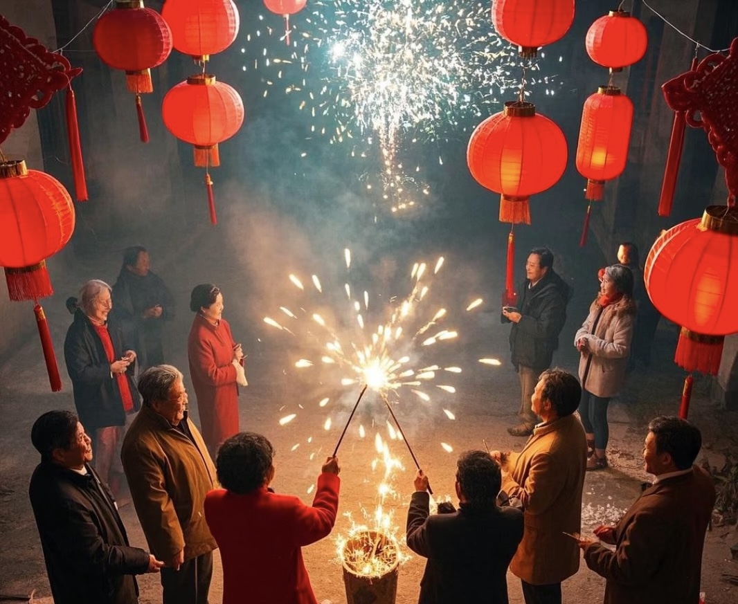 年味渐浓 归期赴暖