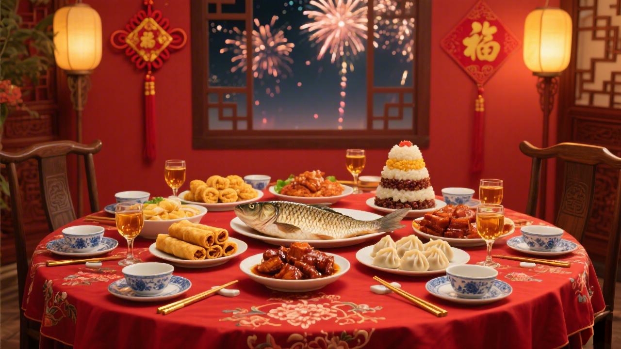 年味里的团圆信笺