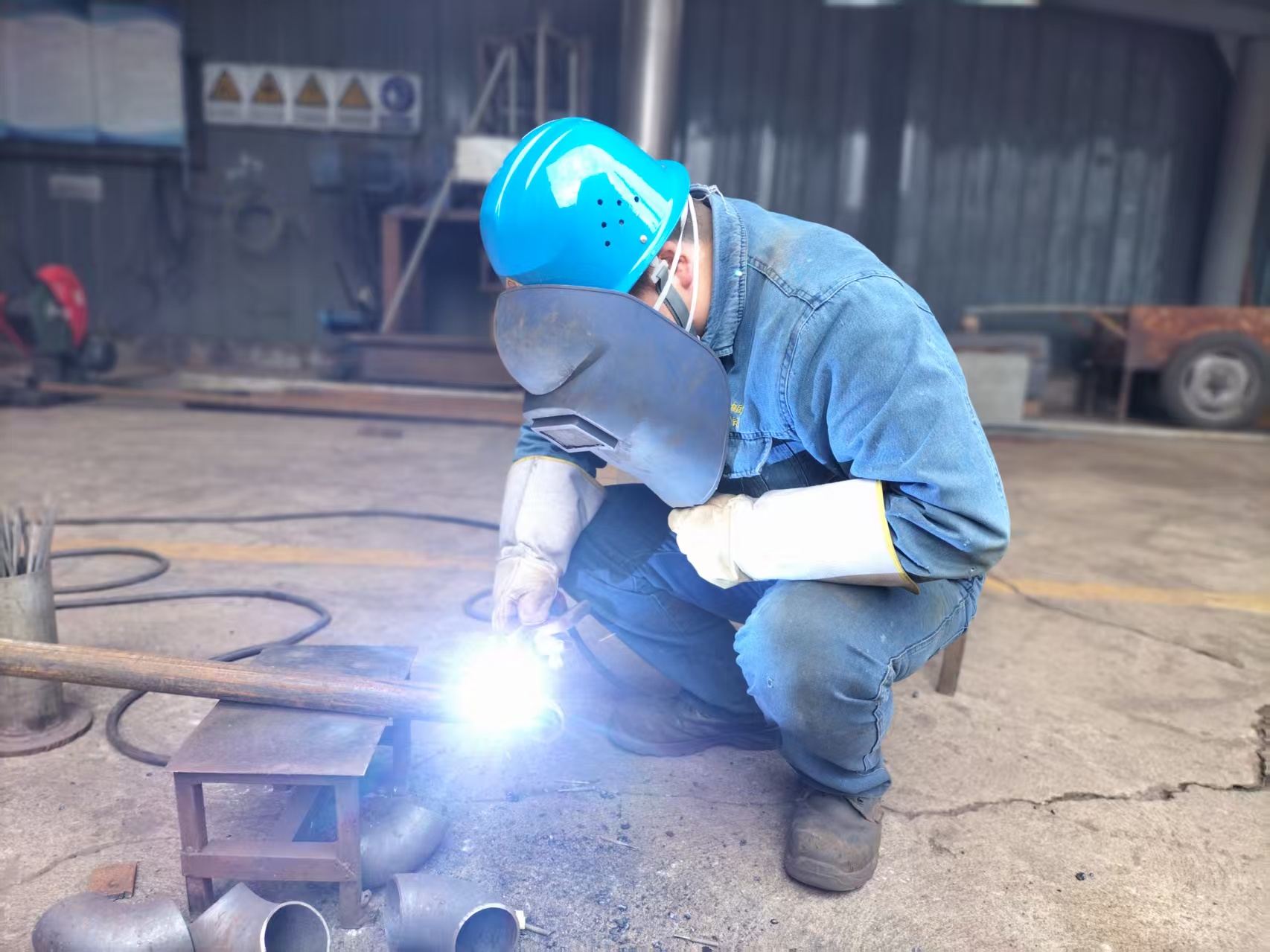 “焊”卫一线,他们让生产“跑”得更稳 “焊”卫一线,他们让生产“跑”得更稳