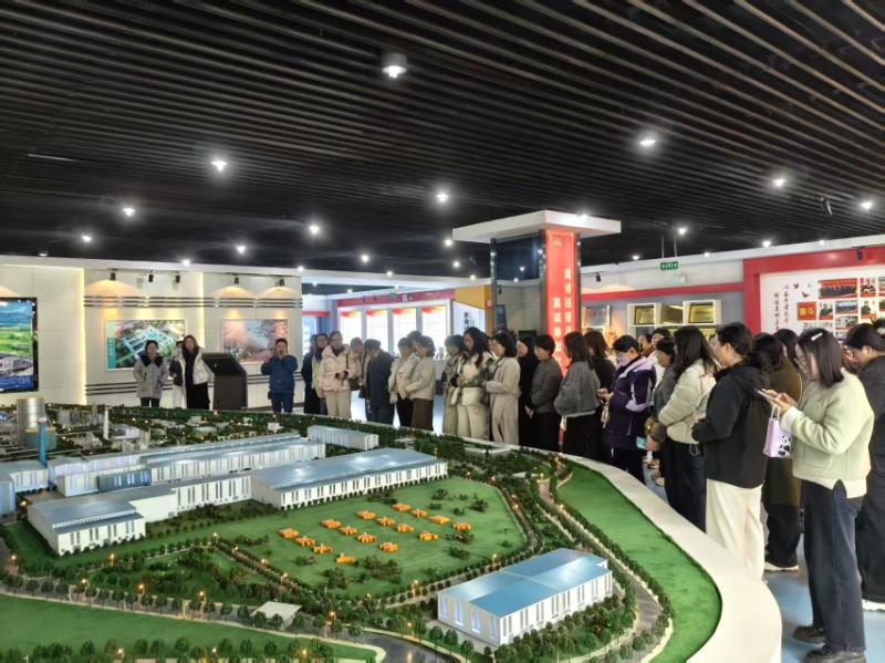 勉县财政局组织职工参观公司工业旅游景区