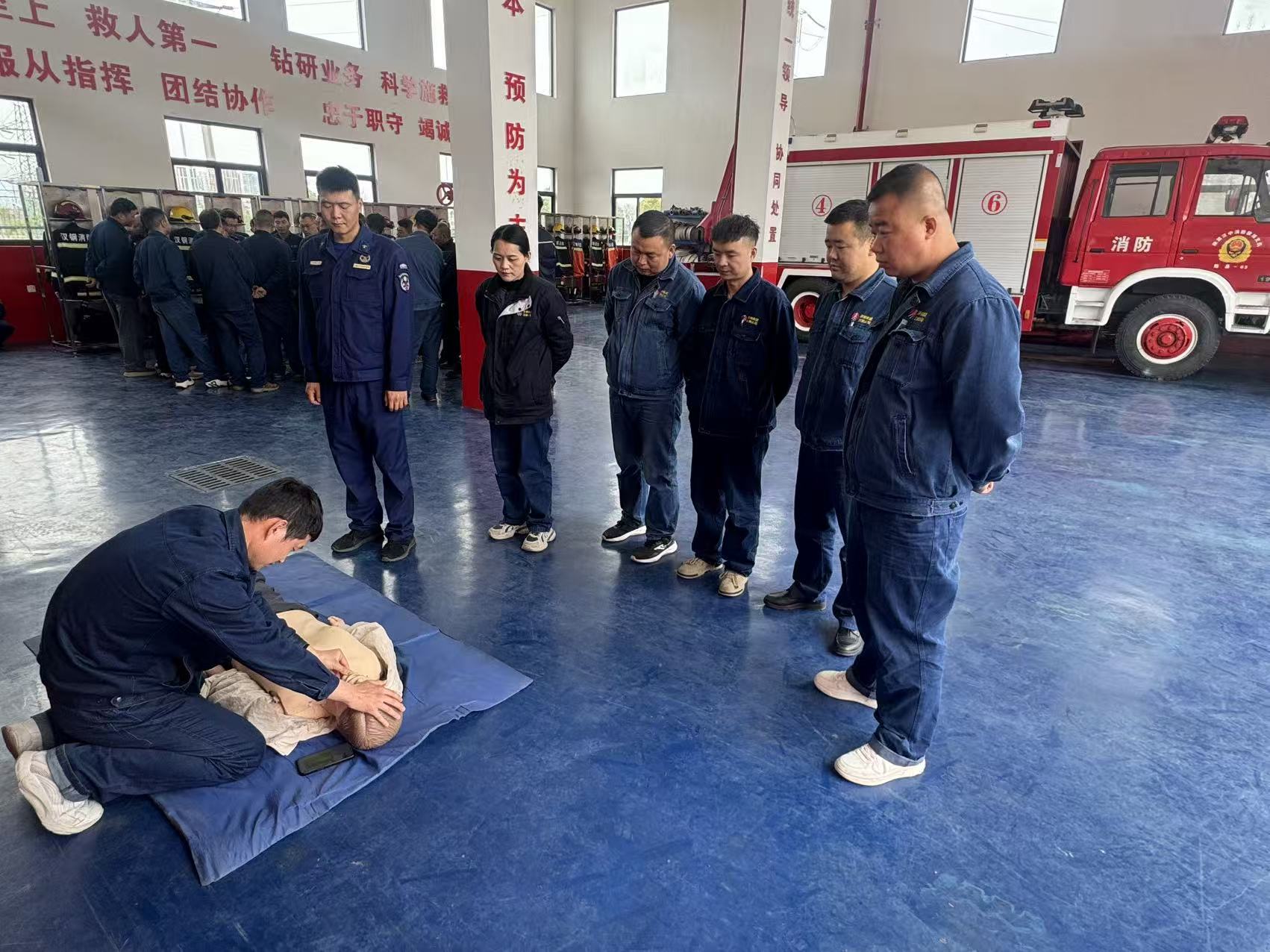 以练筑防强本领  轮训赋能保安全--公司开展基层兼职消防骨干集训