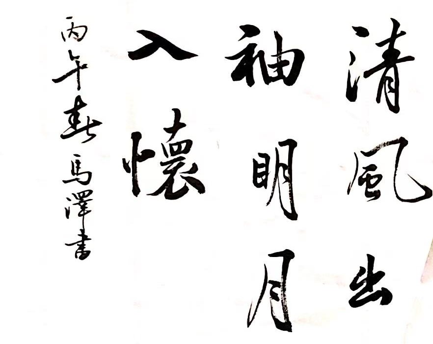 笔墨扬正气 “廉”字映初心