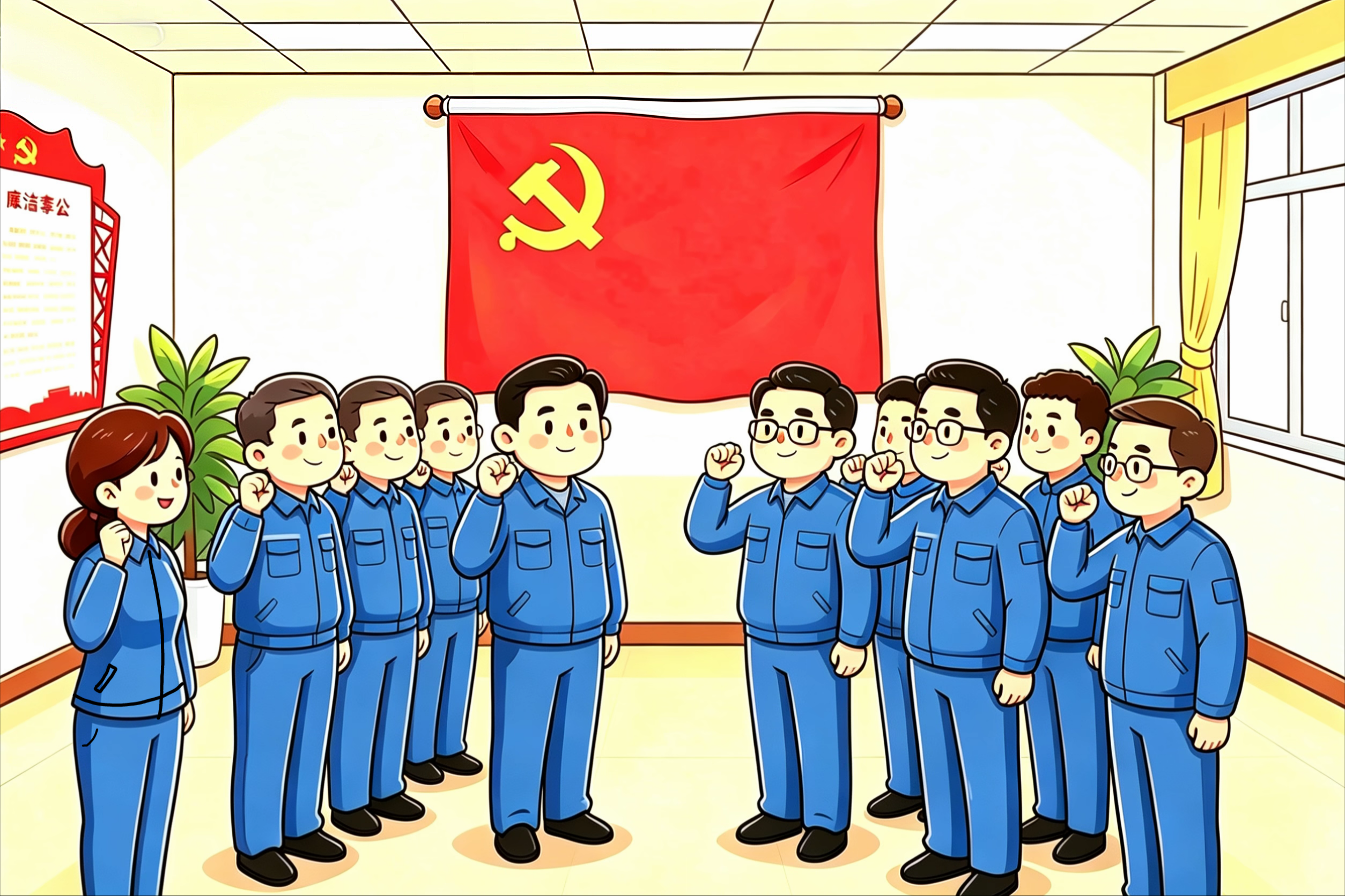 AI绘清风 廉洁入人心 AI绘清风 廉洁入人心