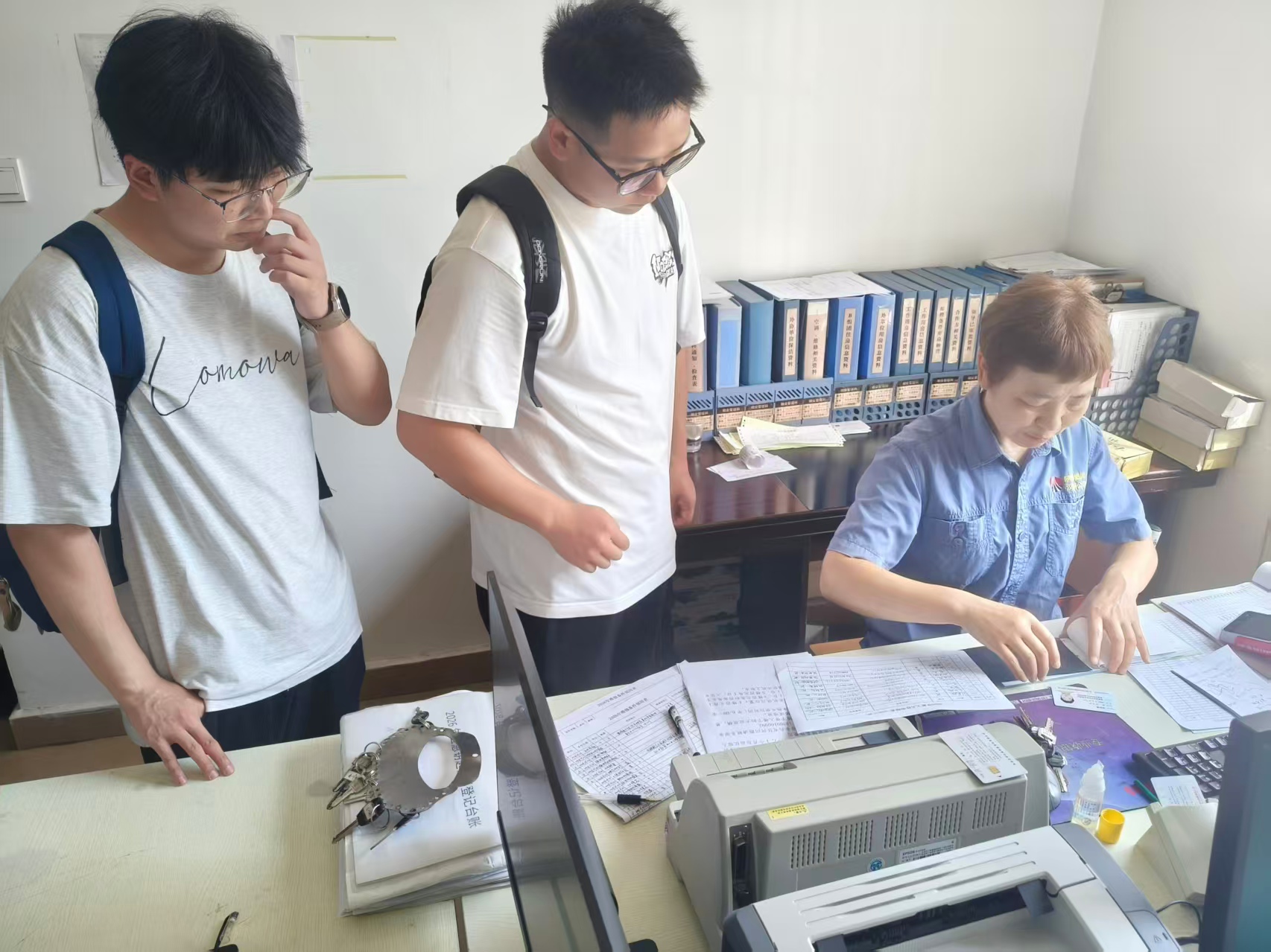内保服务中心顺利完成新工入住接待工作 内保服务中心顺利完成新工入住接待工作