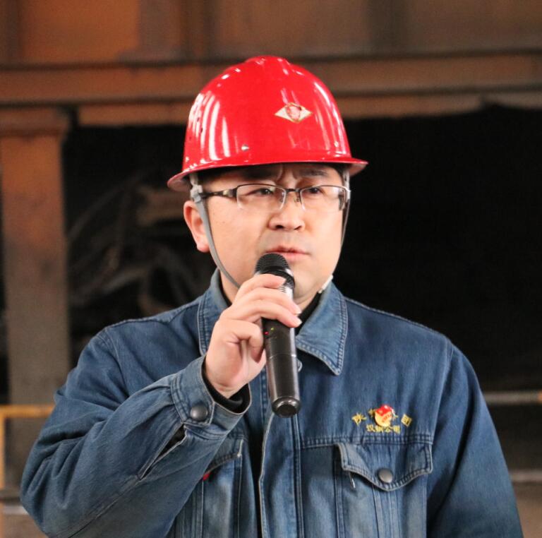 【检修一线】炼铁事业部召开检修动员誓师大会 【检修一线】炼铁事业部召开检修动员誓师大会