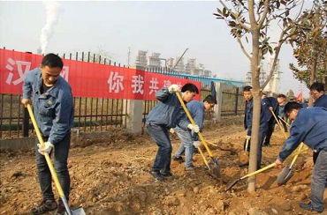 【美丽汉钢】披绿行动在三月
