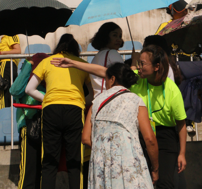 【团青动态】勉县第二届全民运动会上的“陕钢笑脸”