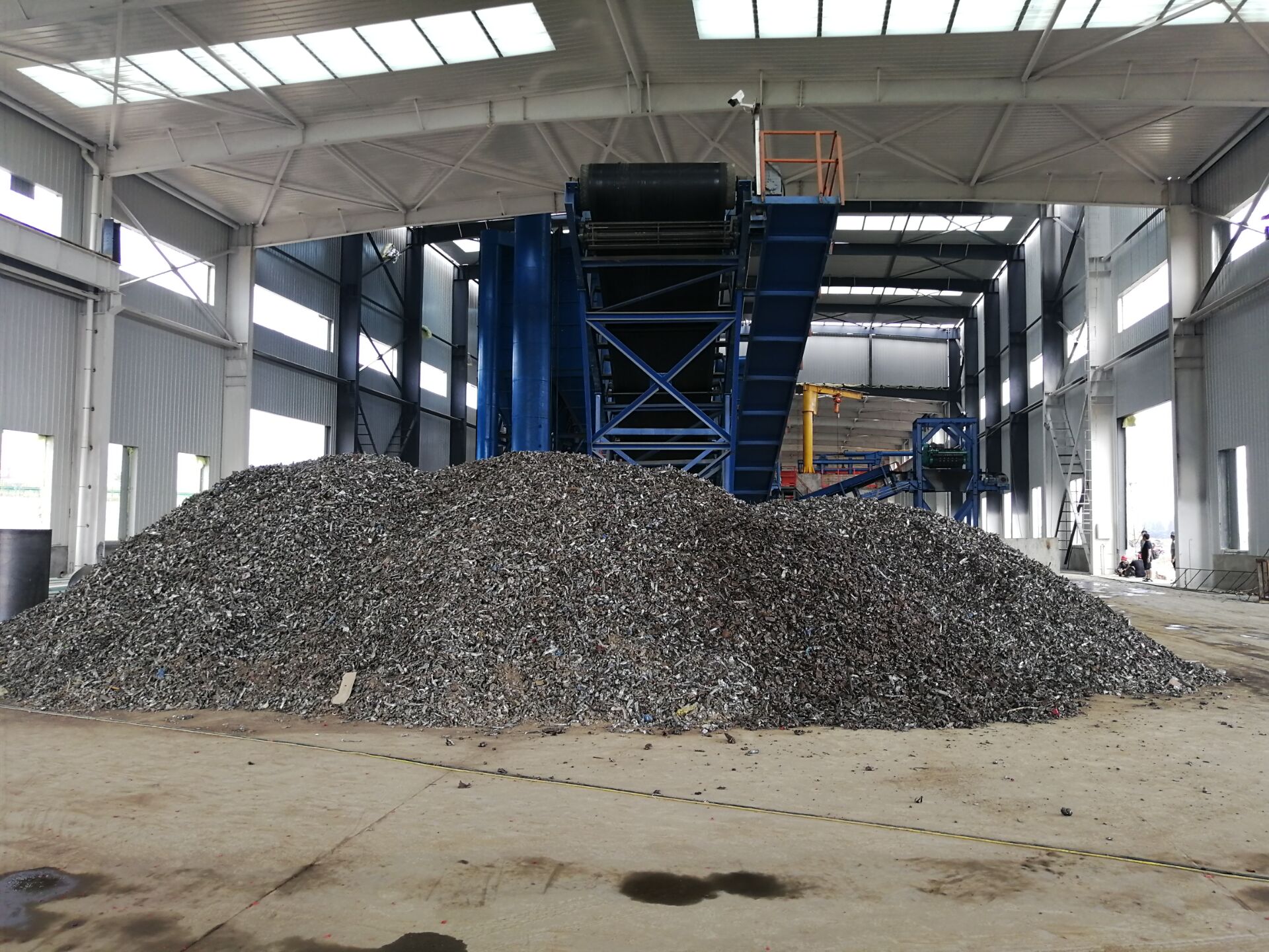 【公司新闻】汉中废钢加工基地进入试运行阶段