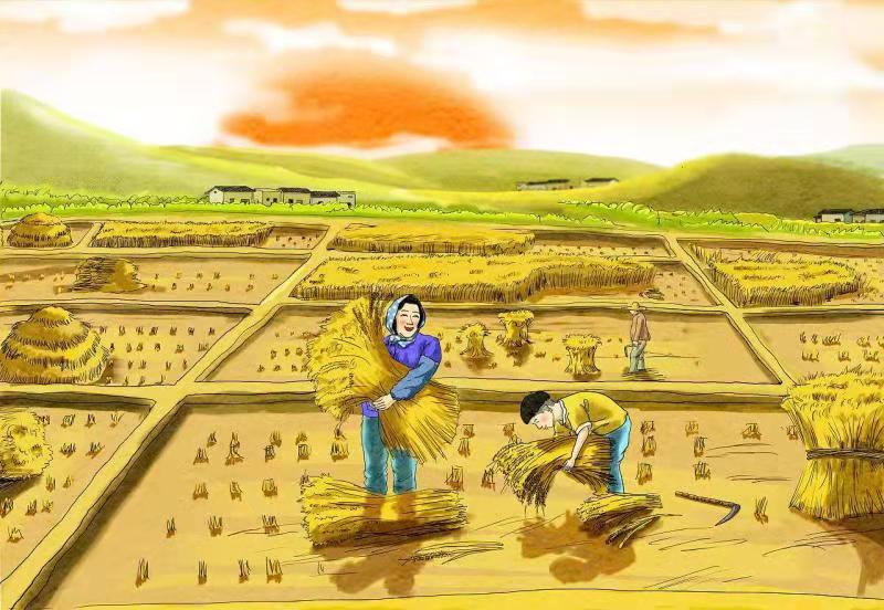 【钢城文苑】忆.秋收 【钢城文苑】忆.秋收