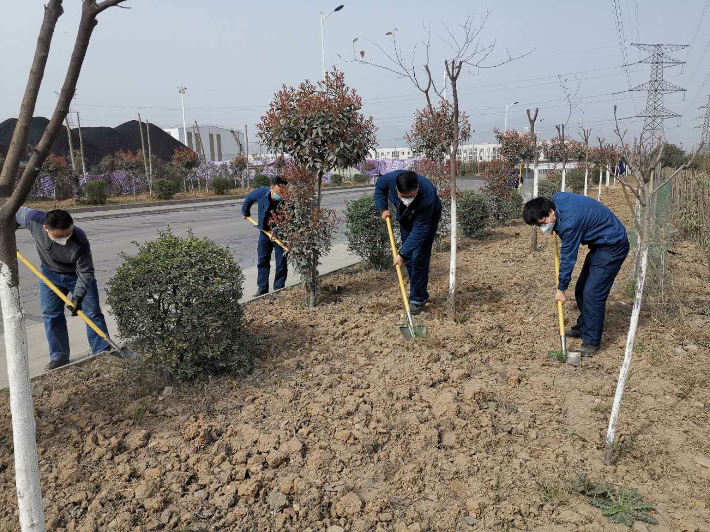 【美丽汉钢】公司春季绿化美化工作开展如火如荼 【美丽汉钢】公司春季绿化美化工作开展如火如荼