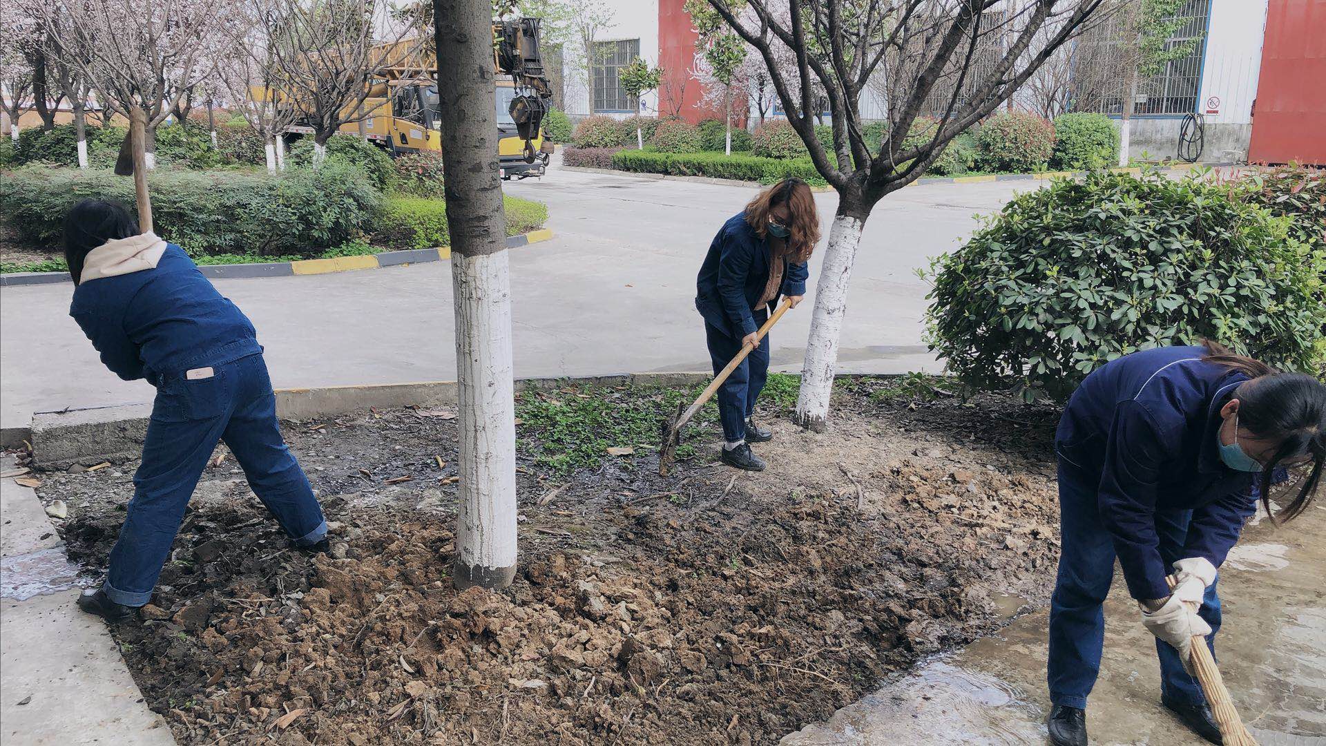 【美丽汉钢】公司春季绿化美化工作开展如火如荼 【美丽汉钢】公司春季绿化美化工作开展如火如荼