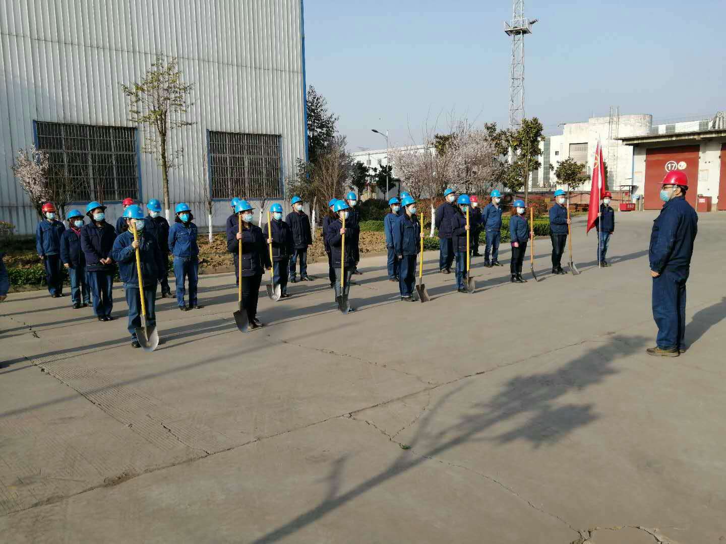 【美丽汉钢】植树节，我们在行动