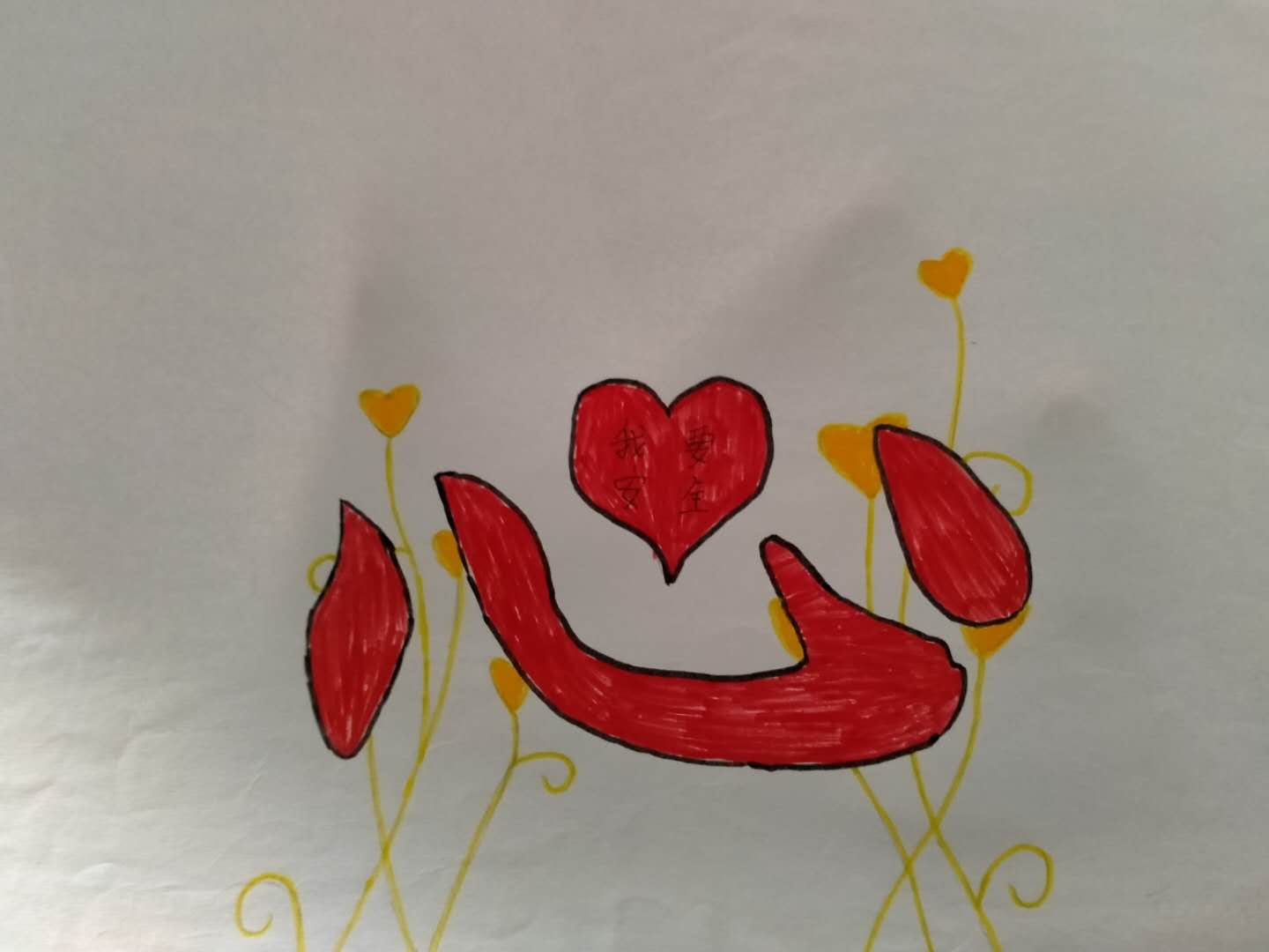 【钢城文苑】安全故事之女儿的安全画作 【钢城文苑】安全故事之女儿的安全画作