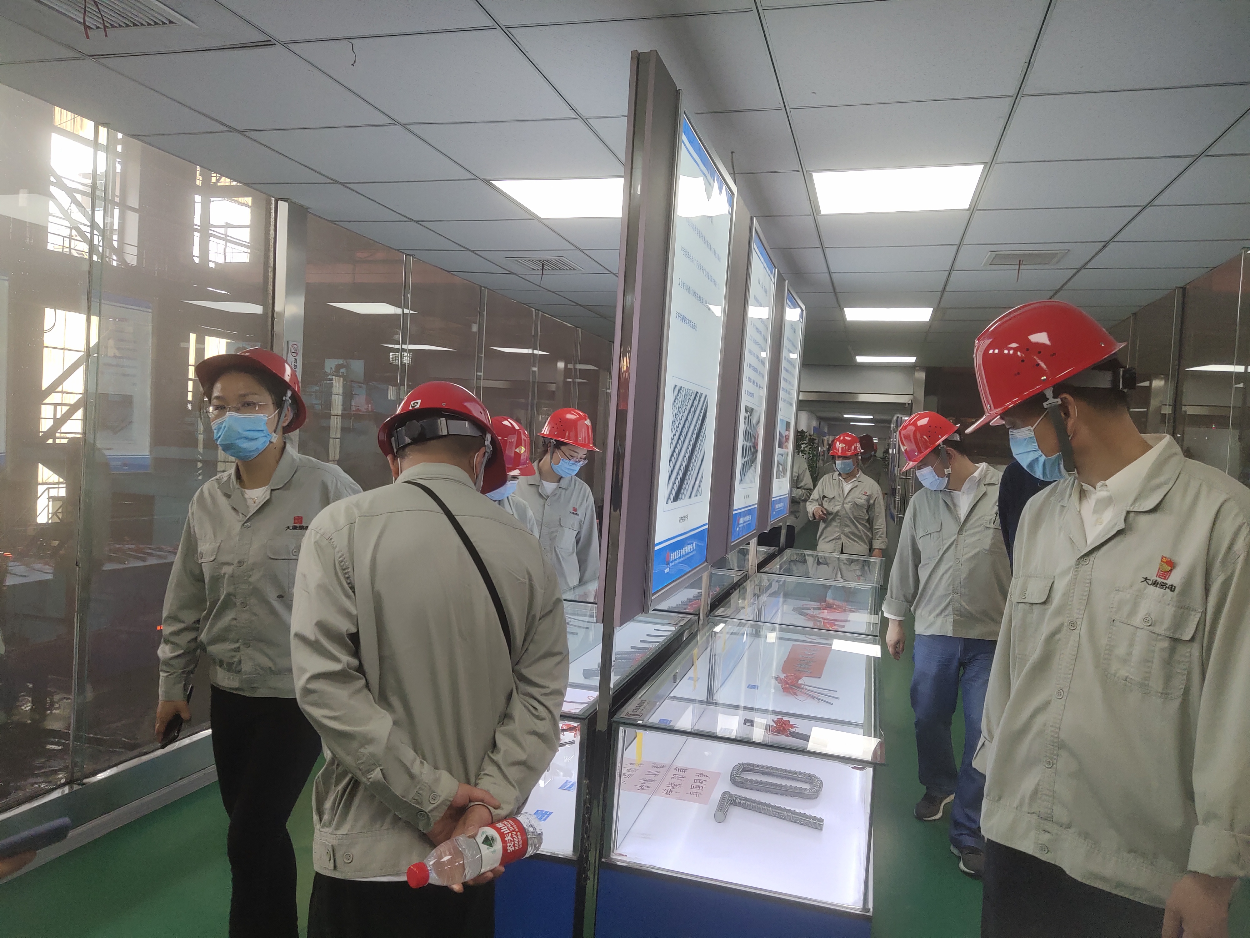 大唐略电“弘扬精神筑梦想”劳模先进学习进汉钢 大唐略电“弘扬精神筑梦想”劳模先进学习进汉钢