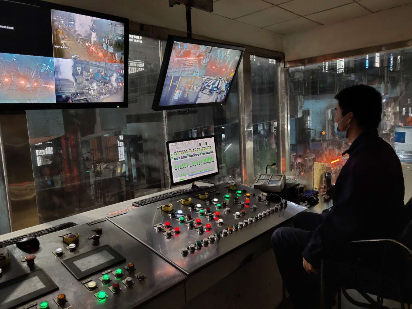 在岗位上的第一个夜班