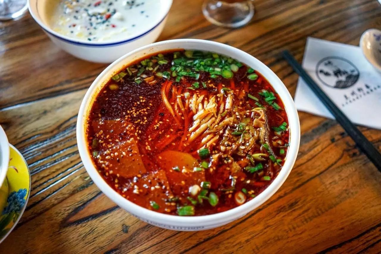 兰州城里的牛肉面