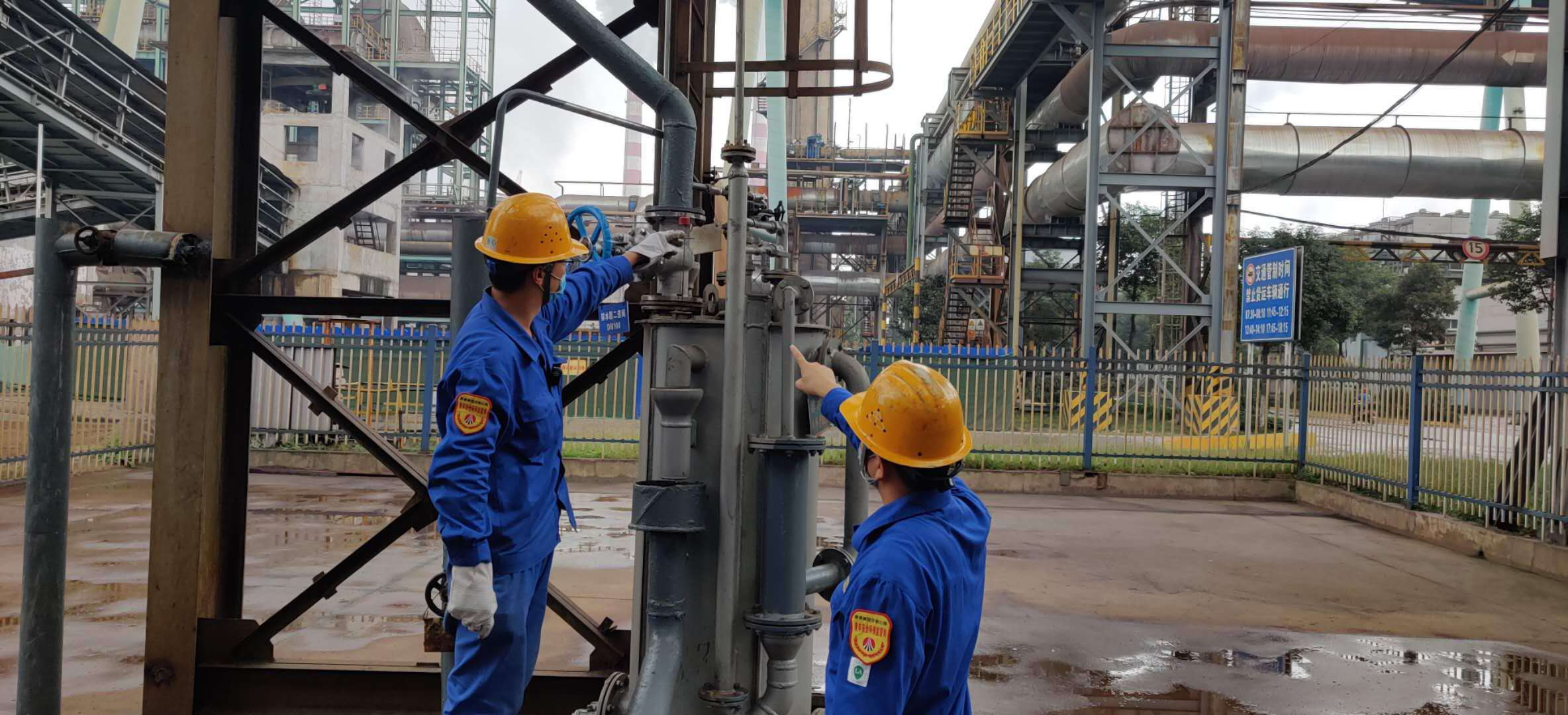 百日安全,煤气防护站这么做 百日安全,煤气防护站这么做