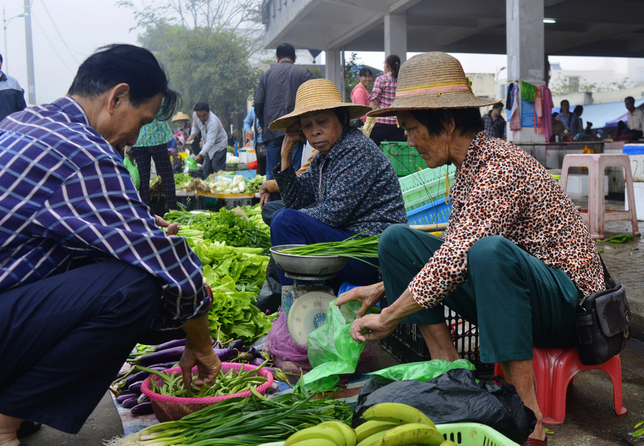 感受人间烟火---逛菜场记