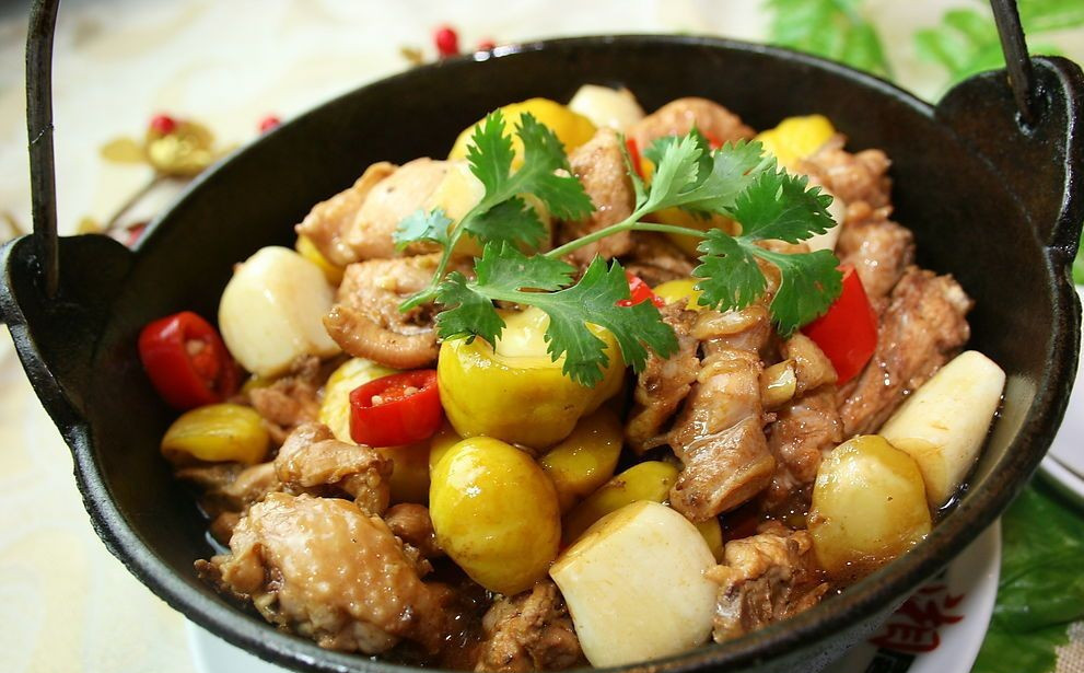 母亲做的板栗鸡 母亲做的板栗鸡