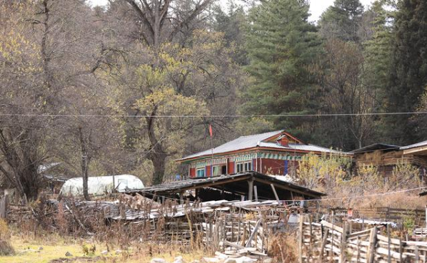 初冬的村庄 初冬的村庄