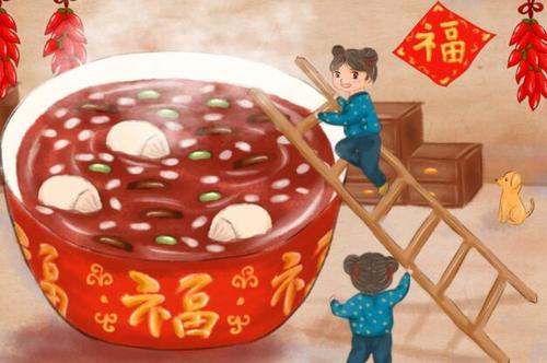 一年一度腊八节，一年一顿腊八粥
